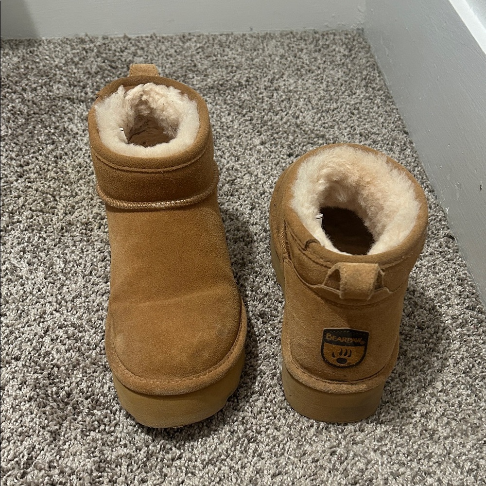 BearPaw Chestnut Ankle Boots